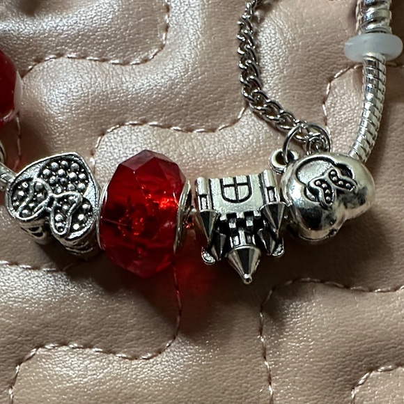 Bracelet Silver Stainless Steel Charm Bracelet - Picture 6 of 9